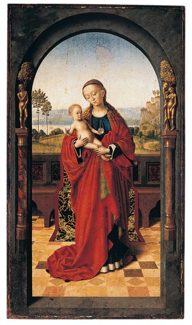 Petrus Christus: Mária gyermekével 1450 – 1460 